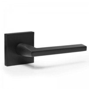 S7503 Sekretessdörrspak för sovrum och badrumsdörrar matt svart