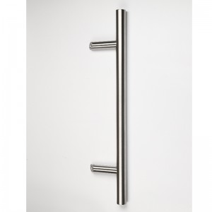 SS-038 Tungt tunga kommersiella klass-304 rostfritt stål tryck drag dörrhandtag dörr offset drag, glas dörr trämall dörr enstaka push handtag